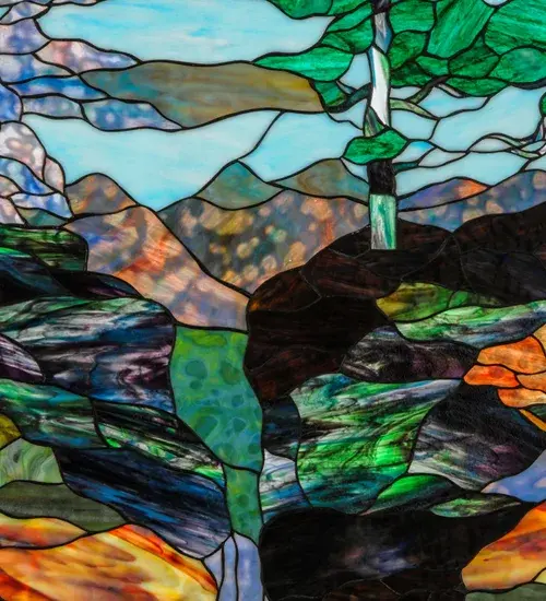 The Tiffany River of Life by Meyda Lighting - Image 4