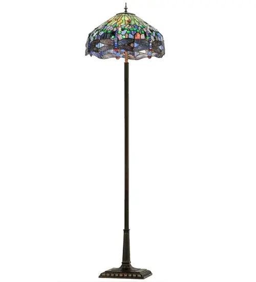 The Tiffany Hanginghead Dragonfly by Meyda Lighting - Image 6