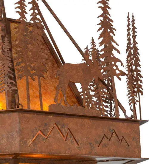 The Moose at Dusk by Meyda Lighting - Image 9