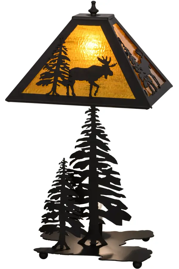 The Lone Moose by Meyda Lighting - Image 1