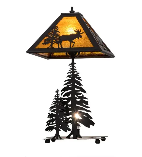 The Lone Moose by Meyda Lighting - Image 6