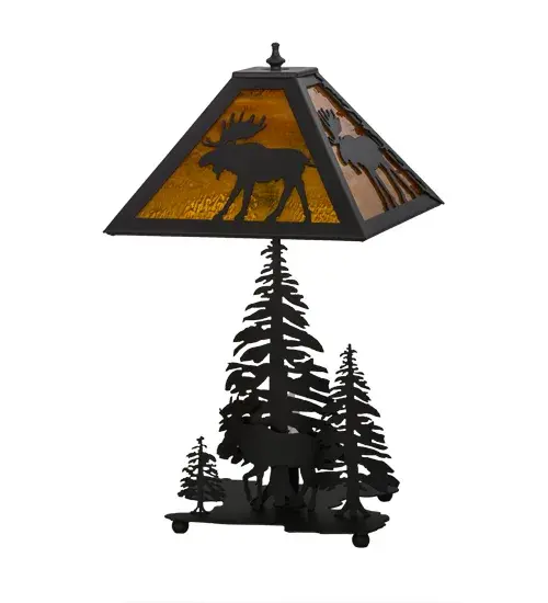 The Moose Through the Trees by Meyda Lighting - Image 3