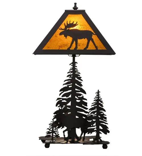 The Moose Through the Trees by Meyda Lighting - Image 5