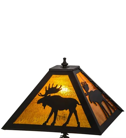 The Moose Through the Trees by Meyda Lighting - Image 8