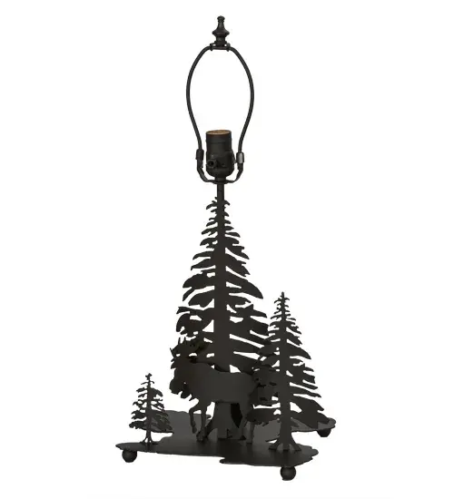 The Moose Through the Trees by Meyda Lighting - Image 9
