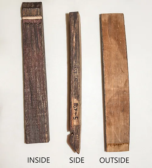 Barrel Stave Finish Vintage Wood (Painted) Swatch