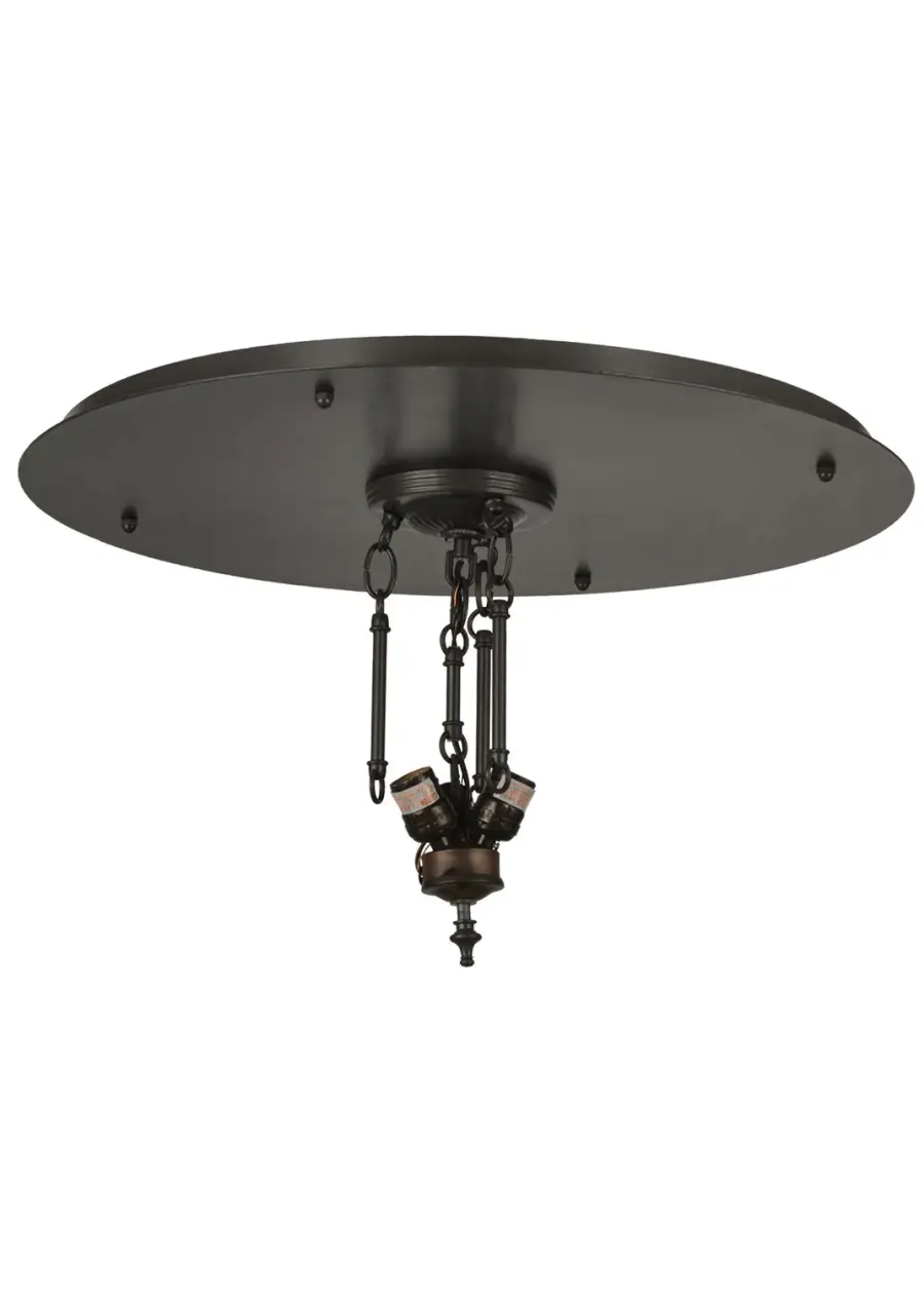 The Meyda Tiffany - Flushmount Hardware by Meyda Lighting