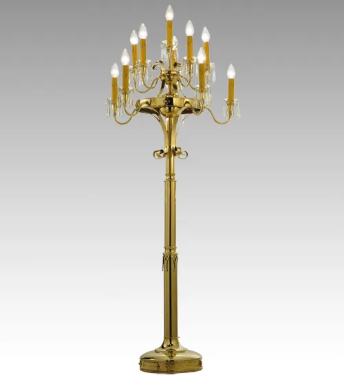 76"H Church Alter Floor Lamp