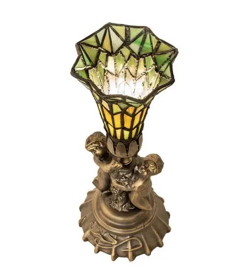 The Meyda Tiffany - Stained Glass Pond Lily by Meyda Lighting - Image 4