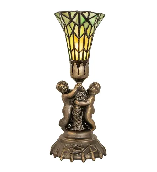 The Meyda Tiffany - Stained Glass Pond Lily by Meyda Lighting - Image 5