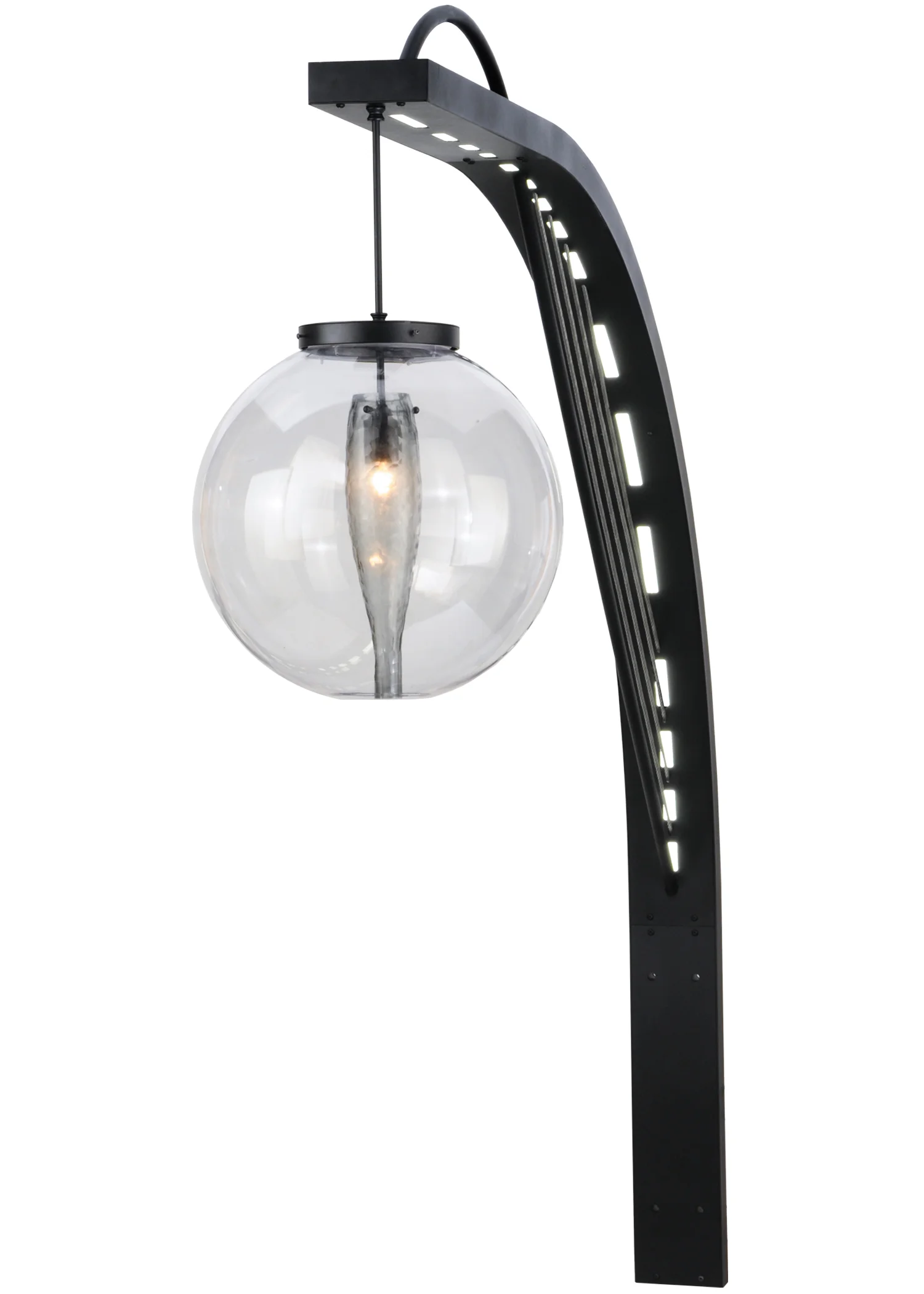 Bola Urbano LED Wall Sconce in Textured Black