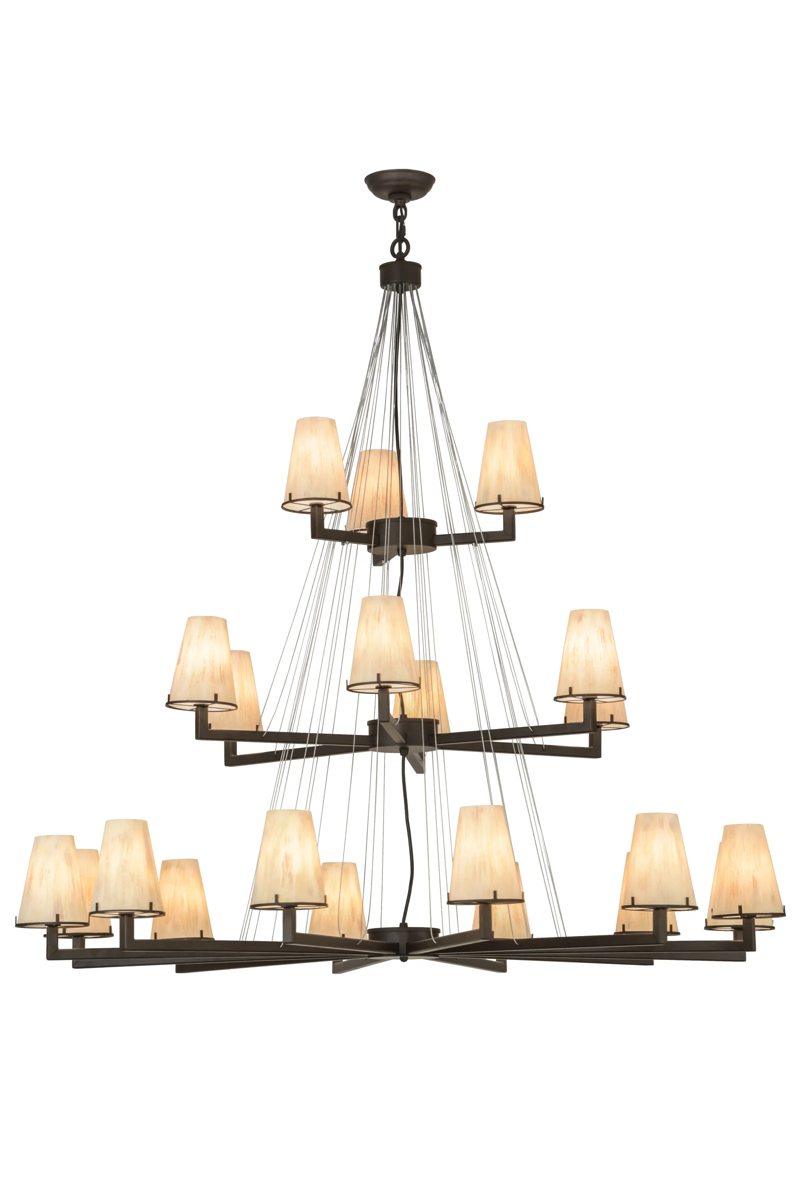 54" Wide St Lawrence 21 Light LED Chandelier
