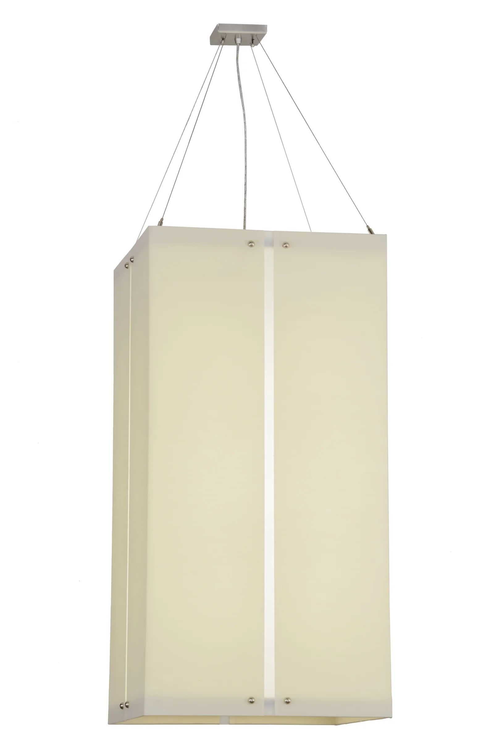 Quadrato 12 Light Pendant in Nickel