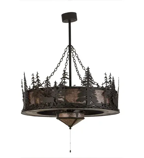 The Elk through the Trees by Meyda Lighting - Image 2