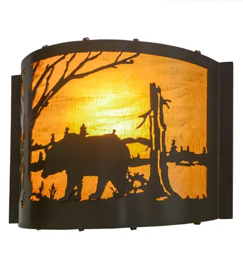 The Meyda Tiffany - Bear At Lake by Meyda Lighting - Image 2
