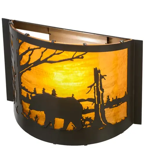 The Meyda Tiffany - Bear At Lake by Meyda Lighting - Image 4