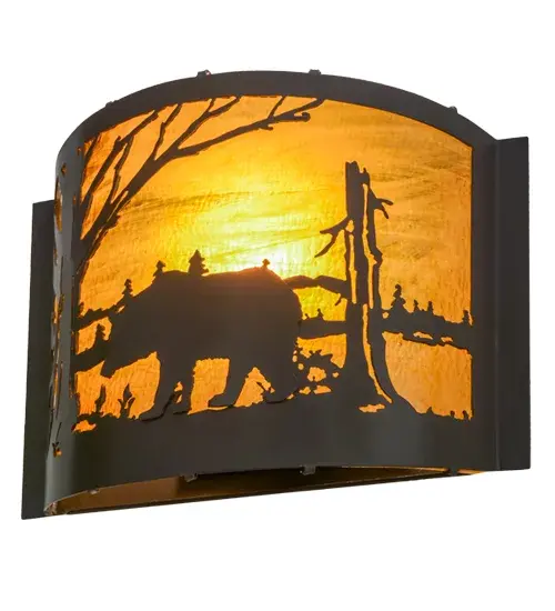 The Meyda Tiffany - Bear At Lake by Meyda Lighting - Image 6