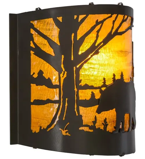 The Meyda Tiffany - Bear At Lake by Meyda Lighting - Image 8