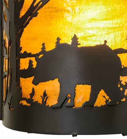 The Meyda Tiffany - Bear At Lake by Meyda Lighting - Image 9