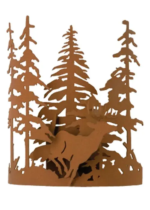 The Deer through the Trees by Meyda Lighting