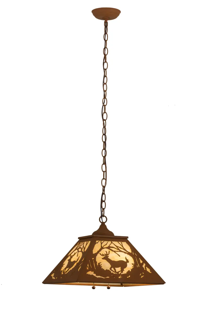 The Meyda Tiffany - Deer At Dawn by Meyda Lighting - Image 1