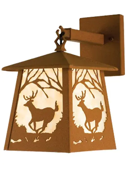 The Deer at Dawn by Meyda Lighting