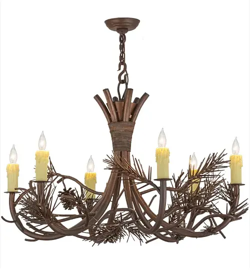 The Woodland Pine by Meyda Lighting - Image 2