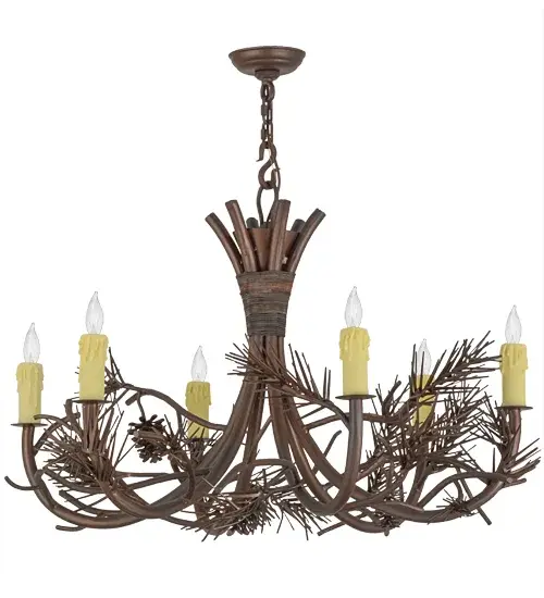 The Woodland Pine by Meyda Lighting - Image 3