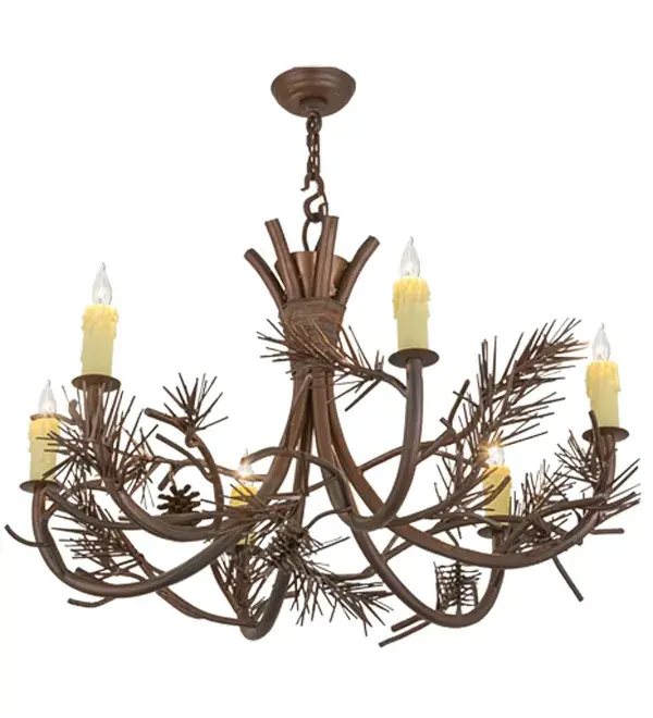 The Woodland Pine by Meyda Lighting - Image 5