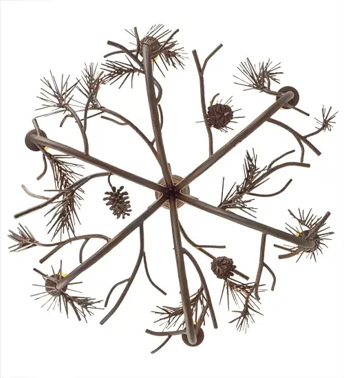 The Woodland Pine by Meyda Lighting - Image 6