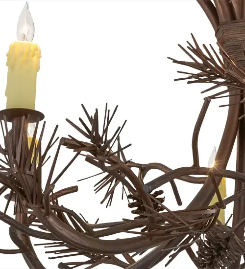 The Woodland Pine by Meyda Lighting - Image 7