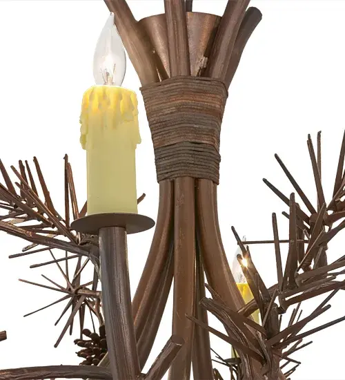 The Woodland Pine by Meyda Lighting - Image 8