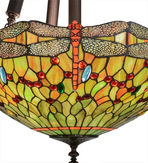 The Tiffany Hanginghead Dragonfly by Meyda Lighting - Image 8