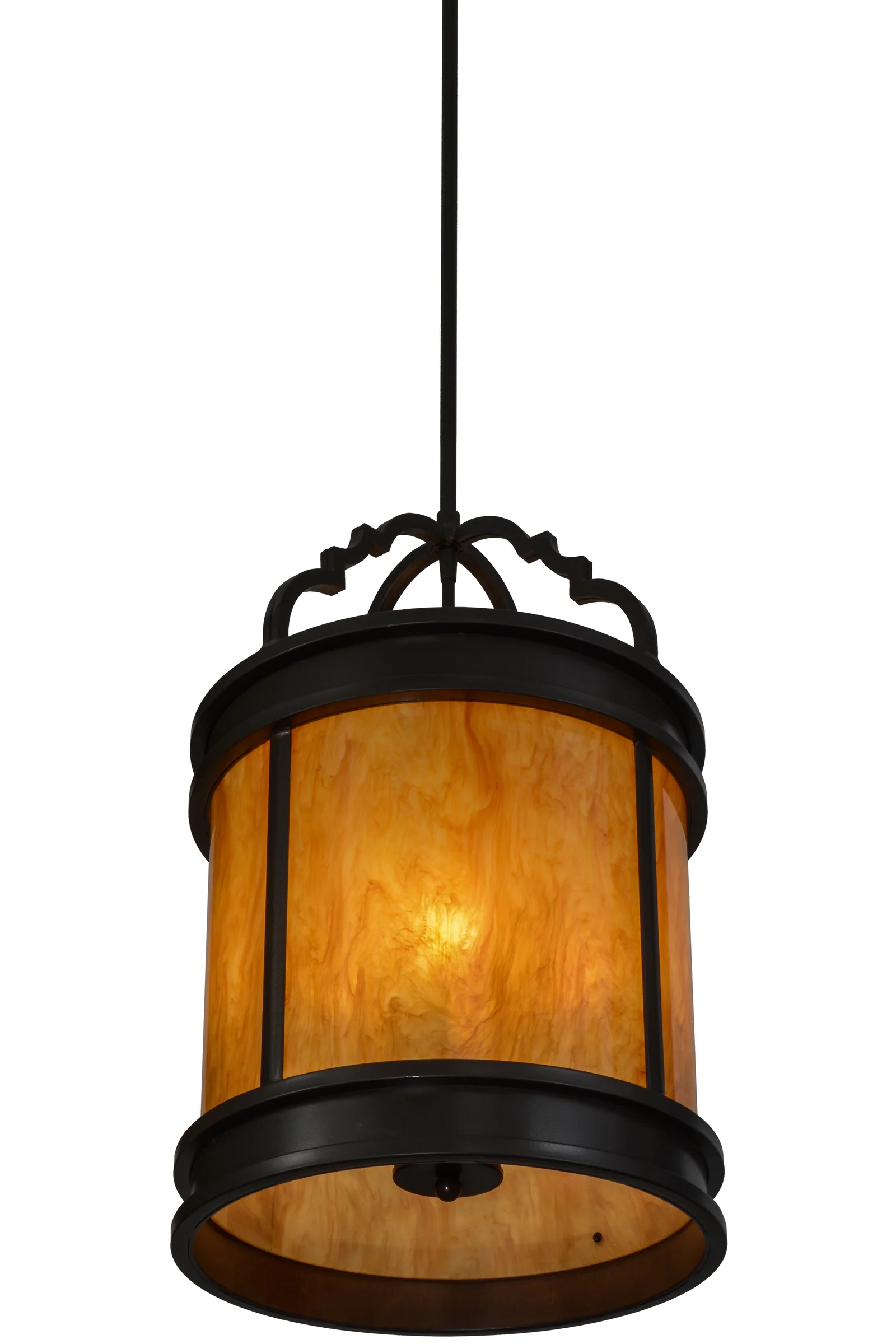 Wyant Four Light Pendant in Timeless Bronze