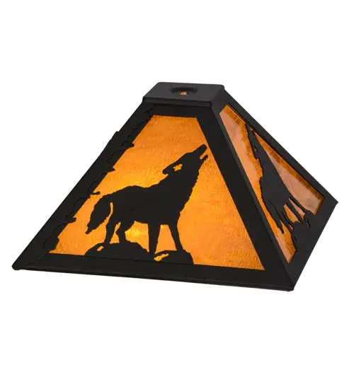 The Howling Wolf by Meyda Lighting - Image 1