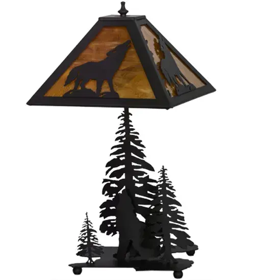 The Howling Wolf by Meyda Lighting - Image 2