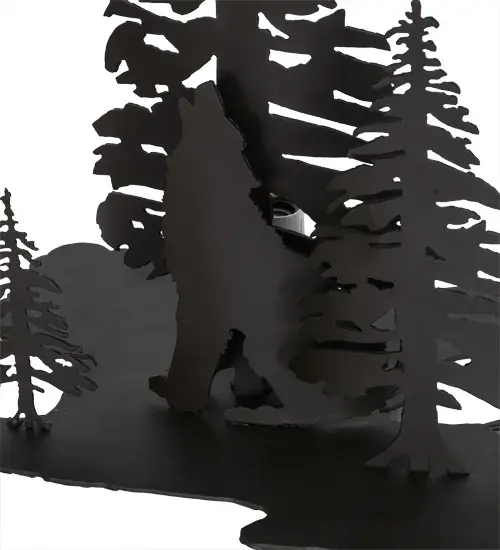 The Howling Wolf by Meyda Lighting - Image 11
