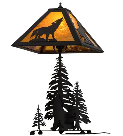 The Howling Wolf by Meyda Lighting - Image 5