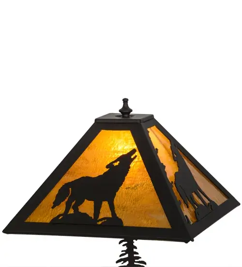 The Howling Wolf by Meyda Lighting - Image 7