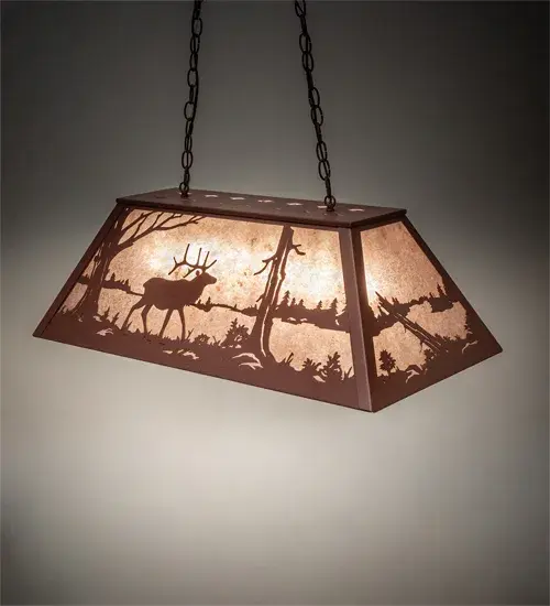 The Elk at Lake by Meyda Lighting - Image 1
