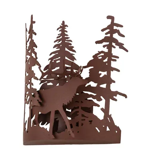 The Elk through the Trees by Meyda Lighting - Image 3