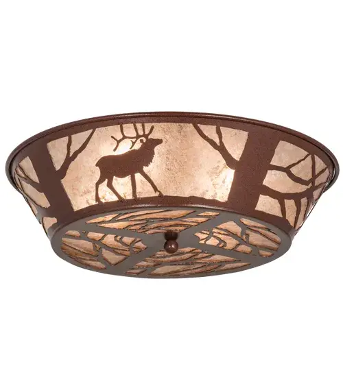 The Elk on the Loose by Meyda Lighting - Image 1