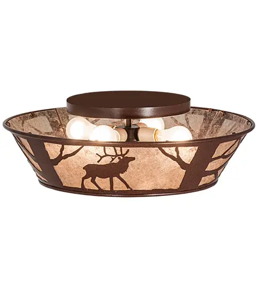 The Elk on the Loose by Meyda Lighting - Image 4