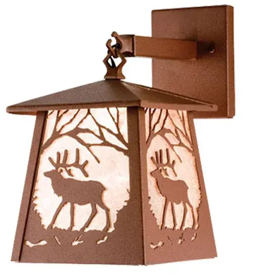 The Elk at Dawn by Meyda Lighting