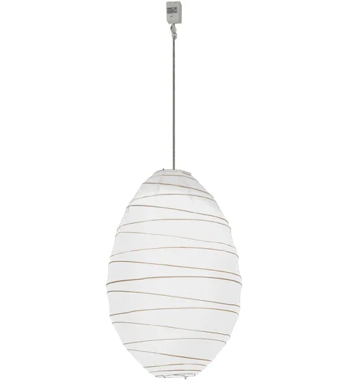 15" Wide Papier Lantern Pendant