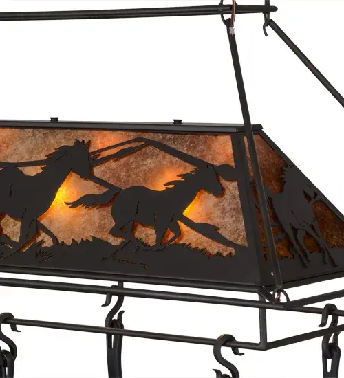 The Running Horses by Meyda Lighting - Image 8