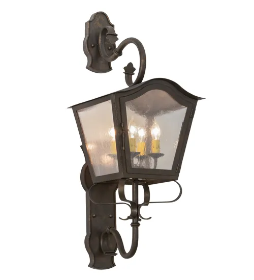 12" Wide Christian Wall Sconce