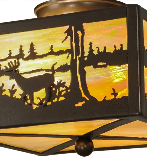 The Deer at Lake by Meyda Lighting - Image 8