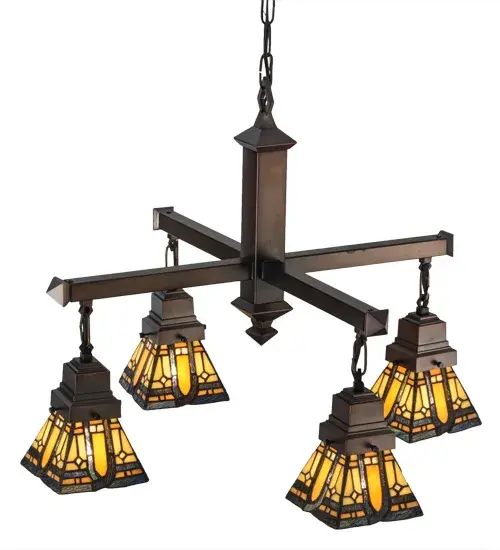 The Sierra Prairie Mission by Meyda Lighting - Image 4