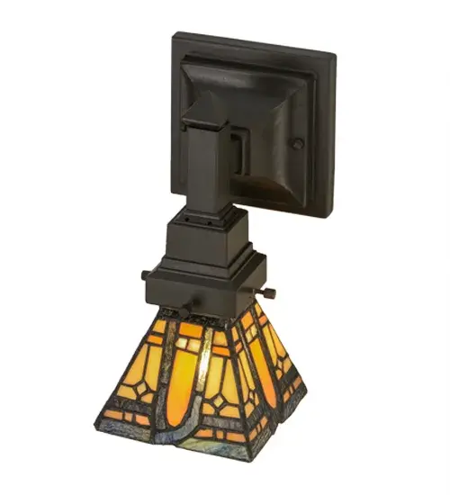 The Sierra Prairie Mission by Meyda Lighting - Image 4